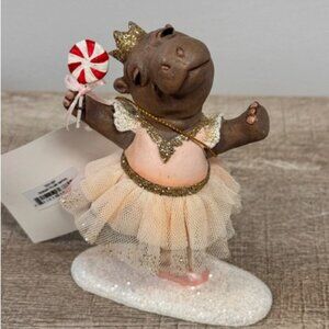 Bethany Lowe Sugar Plum Hippo